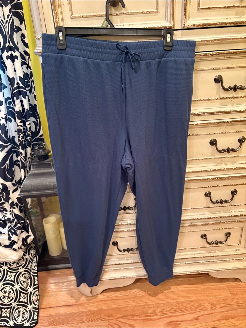 Victoria's Secret Navy Ribbed Loungewear Pants